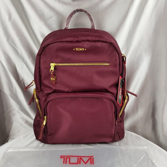Leather Tumi Carson Voyageur Backpack NWT Tumi Voyageur Carson